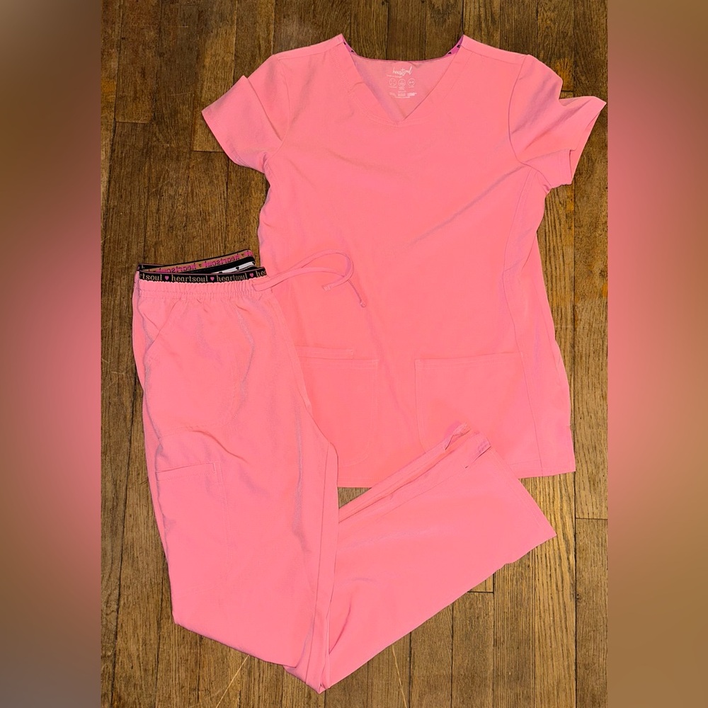 Pink Scrub Set